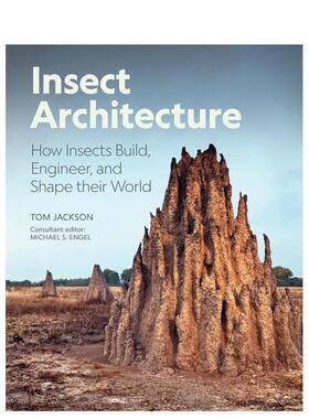 【预售】昆虫建筑学：昆虫如何建造、设计并塑造它们的世界 Insect Architecture 英文进口原版社会科学图书Tom Jackson and Mich