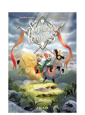 【预售】牧羊女战士卷 Shepherdess Warriors Vol 1 英文进口原版儿童漫画图书Jonathan Garnier  Amélie Fléchais