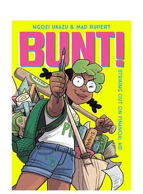 【预售】短打！Bunt!英文进口原版儿童漫画图书3-6岁Ngozi Ukazu; Mad Rupert