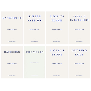 2022诺贝尔文学奖 安妮埃尔诺Annie Ernaux英文原版图书籍Happening Exteriors The Years Getting Lost(分册可选)