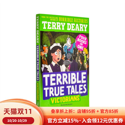 【现货】维多利亚时代Victorians【糟糕又真实的故事Terrible True Tales】英文进口原版儿童桥梁书6-9岁Terry Deary