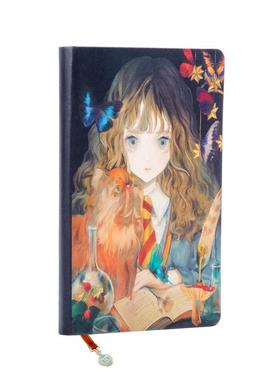 【预售】哈利·波特：赫敏 缎带手账本 HARRY POTTER: HERMIONE GRANGER JOURNAL WITH RIBBON CHARM 英文原版笔记本NotebookInsi