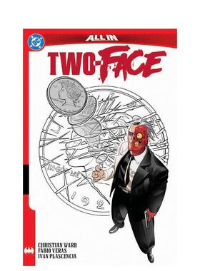 【预售】双面人：审判分离 Two-Face: Trial Separation英文漫画进口原版图书外文正版Christian Ward  Fabio Veras