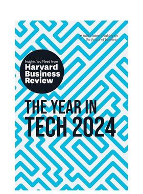 【预售】2024年科技之年：《哈佛商业评论》见解 The Year in Tech， 2024 英文进口原版社会科学图书Harvard Business Review