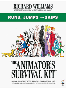 【现货】The Animator’s Survival Kit 动画师的生存工具包：跑、跳、跃 英文原版图书籍进口正版 艺术技法与入门赏析