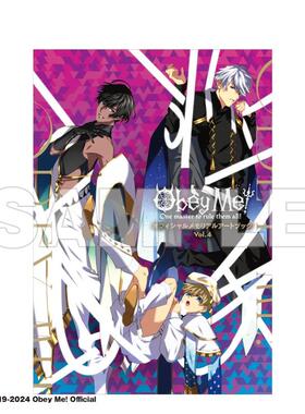 【预售】Obey Me! Vol.4 官方纪念艺术书 Obey Me!　オフィシャルメモリアルアートブック　Vol.4 日文进口原版游戏设定集
