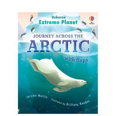 【预售】【极地星球】北极之旅【Extreme Planet】Journey Across The Arctic英文进口原版儿童绘本图书Jerome Martin百科