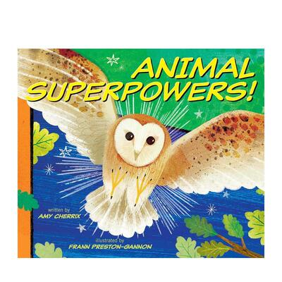 【现货】动物超能力Animal Superpowers! 英文进口原版儿童绘本图书 3-6岁 Beach Lane Books 动物生态环保