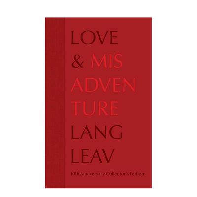 【预售】【Insta诗人Lang Leav】爱与厄运 卷1（十周年收藏版） Love & Misadventure 10th Anniversary英文进口原版诗歌外文图书