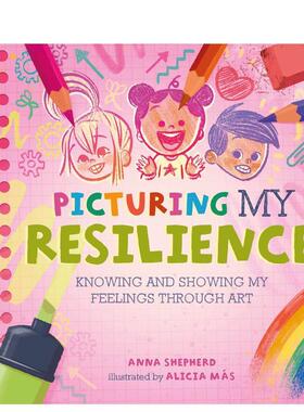 【预售】【正念艺术疗愈】描绘韧性【All the Colours of Me】Picturing My Resilience英文进口原版儿童绘本图书3-6岁 自我认知/