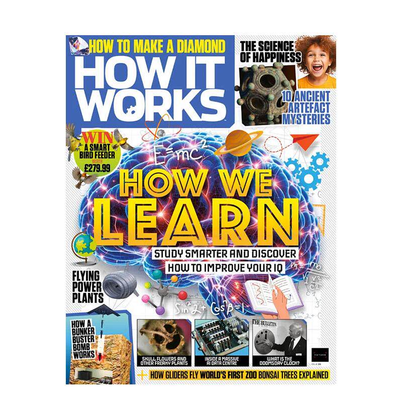 【预售】How It Works奥秘杂志 2026年05期 NO.215 主题:我们如何学习 英文原版期刊学术科普杂志图书籍