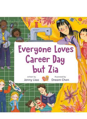 【预售】人人都爱职业日Everyone Loves Career Day英文进口原版儿童绘本图书3-6岁Liao  Jenny