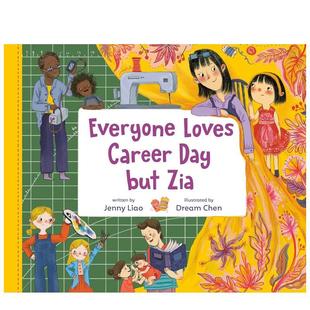Loves Career Day英文进口原版 6岁Liao 人人都爱职业日Everyone 儿童绘本图书3 Jenny 预售