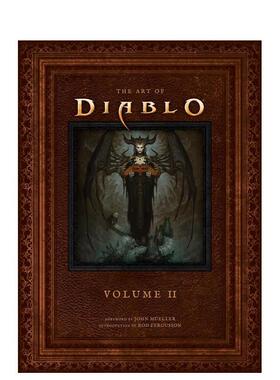 【现货】暗黑破坏神II：游戏艺术设定集 The Art of Diablo II 英文进口原版插画原画设定集正版图书Micky Neilson