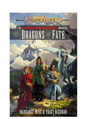 【预售】【龙枪命运三部曲】卷2：命运的巨龙 【Dragonlance Destinies】Dragons of Fate 英文原版文学小说Margaret Weis外文正版