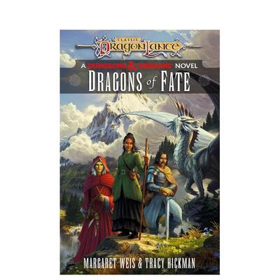 【预售】【龙枪命运三部曲】卷2：命运的巨龙 【Dragonlance Destinies】Dragons of Fate 英文原版文学小说Margaret Weis外文正版