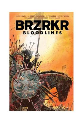【预售】不死战士：血脉传承BRZRKR: Bloodlines英文漫画进口原版图书籍Keanu Reeves  Matt Kindt  Steve Skroce  Various  Ron