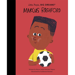 【现货】【Little People, Big Dreams】Marcus Rashford，【小人物，大梦想】马库斯·拉什福德 英文原版图书籍进口正版