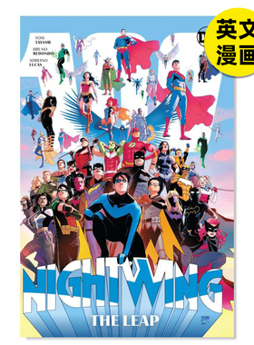 【现货】【2023艾斯纳奖*佳在连载】夜翼 4：飞跃 Nightwing Vol. 4: The Leap 原版英文漫画