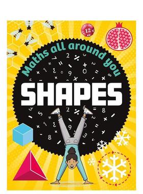 【现货】【数学无处不在】图形篇（精装） Maths All Around You: Shapes 英文进口原版儿童百科绘本图书Rob Colson