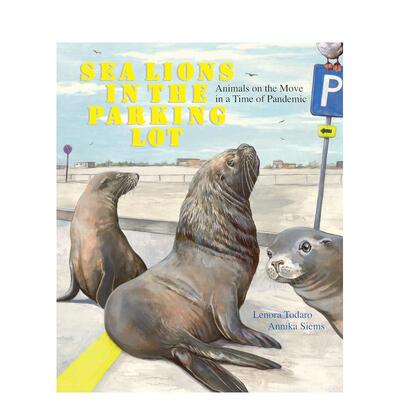 【现货】 Sea Lions in the Parking Lot，海狮在停车场里 自然与人关系相处探讨 青少年课外读物 英文原版图书籍进口正版