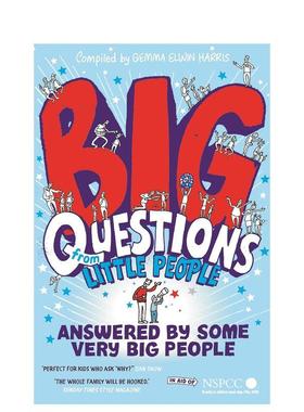 【现货】小人物大问题 大人物回答 Big Questions From Little People . 英文进口原版生活综合科普图书Gemma Elwin Harris