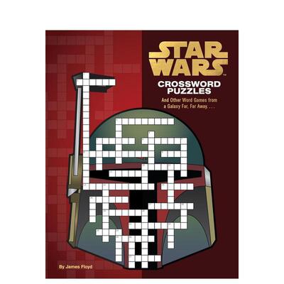 【预售】星球大战填字游戏 Star Wars Crossword Puzzles 英文进口原版James Floyd外文正版图书籍