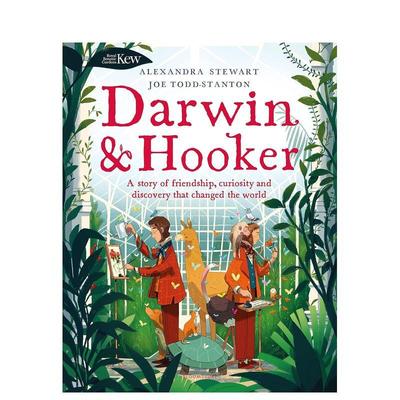 【预售】达尔文与胡克Darwin and Hooker英文进口原版儿童图书青少年读物Alexandra Stewart； Joe Todd-Stanton3-6岁