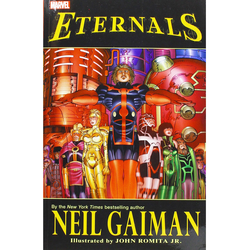 【现货】Eternals By Neil Gaiman 尼尔·盖曼和小约翰·罗米塔的永恒 漫画 英文原版图书籍进口正版 John Romita Jr Neil Gaiman