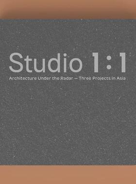 【预售】STUDIO 1：1 | 潜行筑迹（中文版） STUDIO 1:1 英文进口原版建筑设计图书Oscar Riera Ojeda