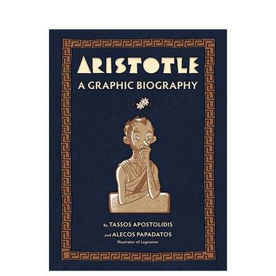 【现货】亚里士多德：图解传记 Aristotle: A Graphic Biography 英文进口原版文学小说外文图书Tassos Apostolidis
