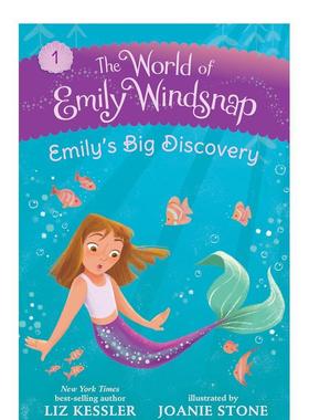 【预售】艾米丽温思普的世界：艾米丽的巨大发现The World of Emily Windsnap: Emily’s Big Discovery英文进口原版图书儿童绘本