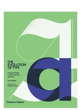 【现货】字体设计的进化 The Evolution of Type英文设计原版图书进口书籍Tony Seddon and Stephen Coles