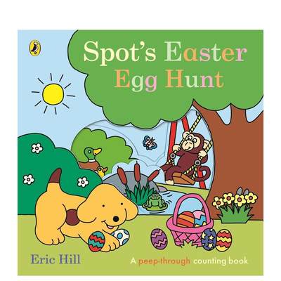 【预售】Spot的复活节彩蛋搜寻活动 Spot's Easter Egg Hunt 英文原版儿童绘本