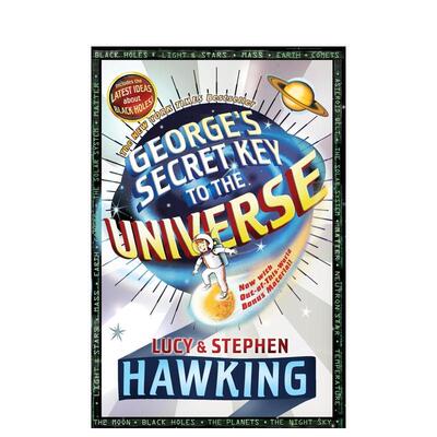 【预售】乔治通向宇宙的秘密钥匙George's Secret Key to the Universe英文进口原版章节书儿童图书籍3-6岁Stephen Hawking