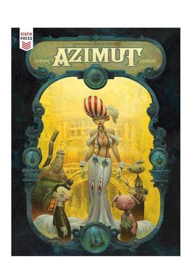 【预售】Azimut ，阿兹莫特 Jean-Baptiste Andreae 英文漫画图书  Titan Books