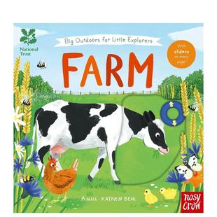 大户外活动：农场 儿童趣味 英文进口原版 Explorers 现货 小小探险家 National Outdoors Big Farm for Trust Little