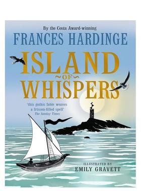 【预售】【入围卡内基写作奖】私语之岛 Island of Whispers 英文进口原版儿童图书3-6岁 Frances Hardinge外文正版