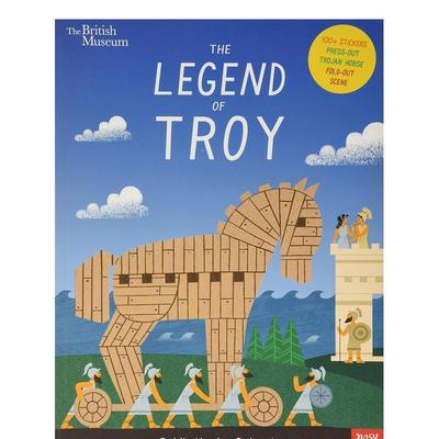 【预售】大英博物馆： 特洛伊传说British Museum: The Legend of Troy英文进口原版儿童绘本图书Goldie Hawk  Esther Aarts百科