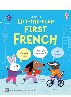 【预售】【双语对照翻翻书】法语启蒙 【Lift-the-flap Bilinguals】 英文进口原版儿童语言/概念启蒙图书Alice Beecham