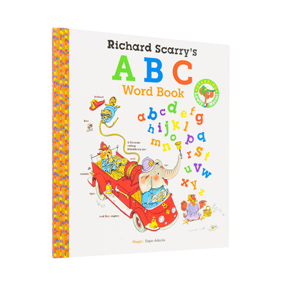 【现货】理查德·斯卡里的ABC单词书 Richard Scarry's ABC Word Book 英文进口原版儿童绘本图书Richard Scarry外文正版