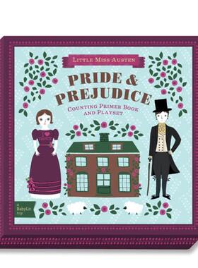 【现货】【BabyLit Playset】Pride & Prejudice，【玩乐套装】骄傲与偏见 英文进口原版儿童趣味图书 Jennifer Adams Alison Oli