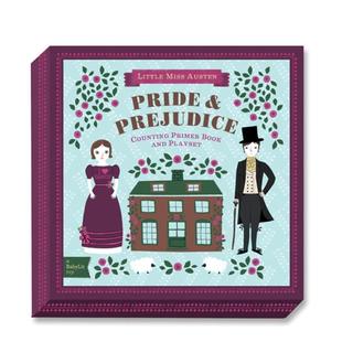Pride 玩乐套装 现货 Playset Adams Oli Jennifer BabyLit 英文进口原版 骄傲与偏见 Prejudice Alison 儿童趣味图书