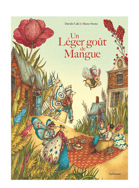 【现货】有一点轻微的芒果味Un léger gout de mangue 法国趣味复古插画 法文原版儿童绘本
