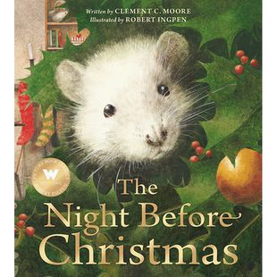 【预售】【Robert Ingpen】The Night Before Christmas，圣诞前夕 英文原版图书籍进口正版 Clement C. Moore 儿童绘本