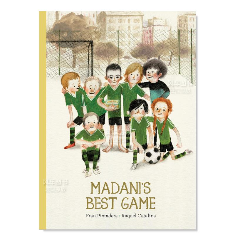 【现货】马达尼的最佳一击Madani’s Best Game英文进口原版儿童绘本图书6-9岁 人际关系Fran Pintadera Raquel Catalina