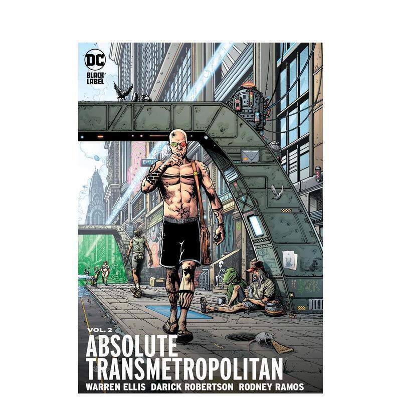 【预售】绝对大都会 卷2（新版） Absolute Transmetropolitan Vol. 2 (New Edition) 英文原版漫画图书籍正版Warren Ellis  Dari