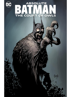 【预售】Absolute Batman: The Court of Owls (2023 Edition)，绝对蝙蝠侠：猫头鹰法庭（2023版）英文进口原版图书漫画 DC漫画