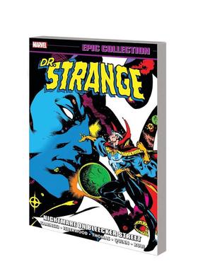 【现货】奇异博士史诗合集：布利克街的噩梦 DOCTOR STRANGE EPIC COLLECTION:  英文进口原版漫画Marvel