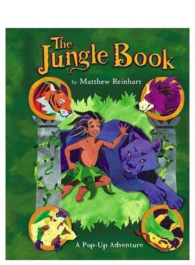 【现货】【立体书】奇幻森林JUNGLE BOOK【Pop-Up】英文进口原版儿童图书6-9岁立体书REINHART  MATTHEW